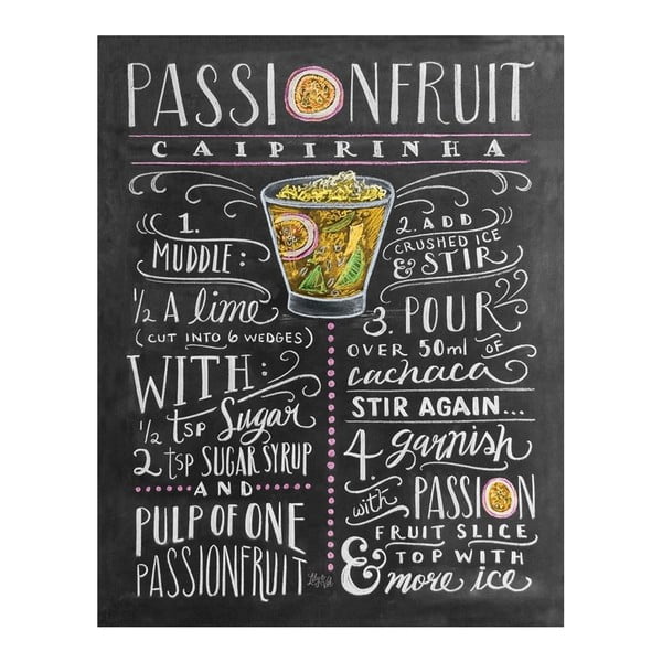 Plakát Lily & Val Passion Fruit