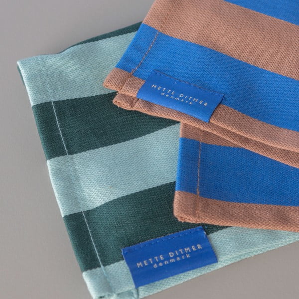 Textilní ubrousky v sadě 2 ks Stripes – Mette Ditmer Denmark-image-2