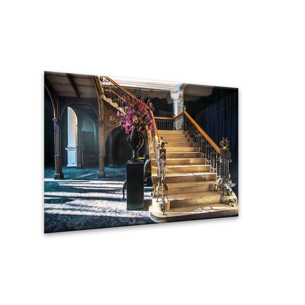 Obraz Styler Glas Modern Blue Curta, 80 x 120 cm-image-2