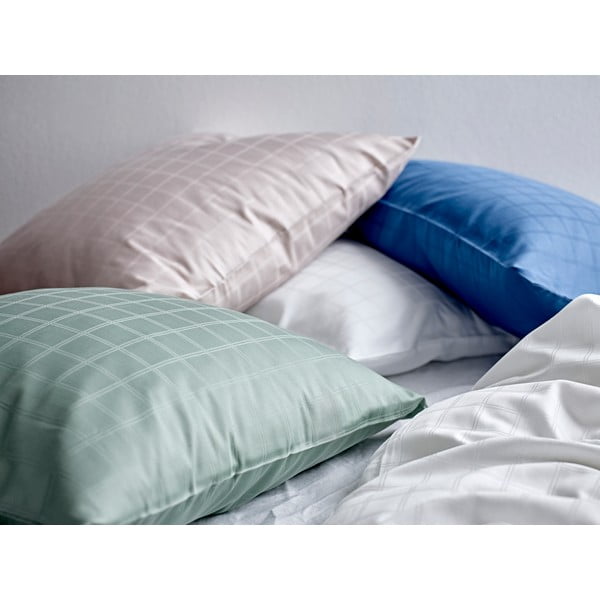 Světle zelené damaškové povlečení na jednolůžko 140x200 cm Clear – Södahl-image-1