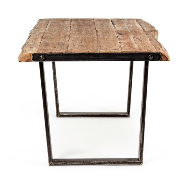 Jídelní stůl s deskou z akácie 90x180 cm Elmer – Bizzotto-image-4
