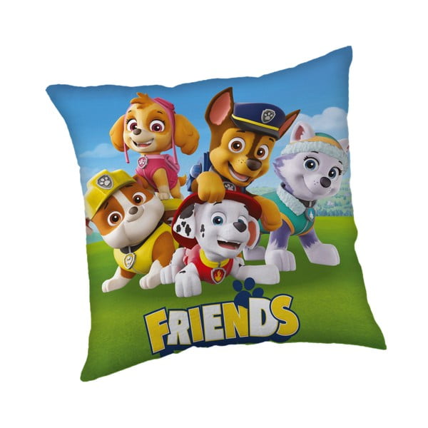 Dětský polštářek 40x40 cm Paw Patrol "Friends" – Jerry Fabrics