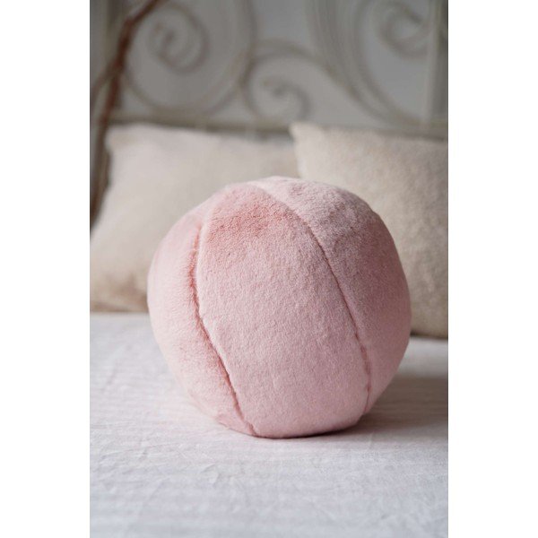 Dekorační polštář z mikroplyše ø 25 cm Top – Mioli Decor-image-3