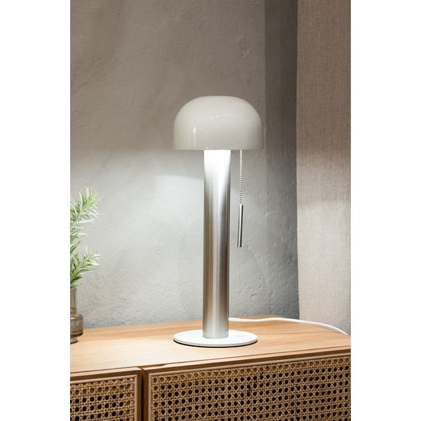 Stolní lampa v bílo-stříbrné barvě (výška 46 cm) Costa – Markslöjd-image-2