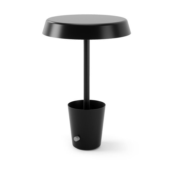 Matně černá LED stolní lampa (výška 31 cm) Cup – Umbra-image-3
