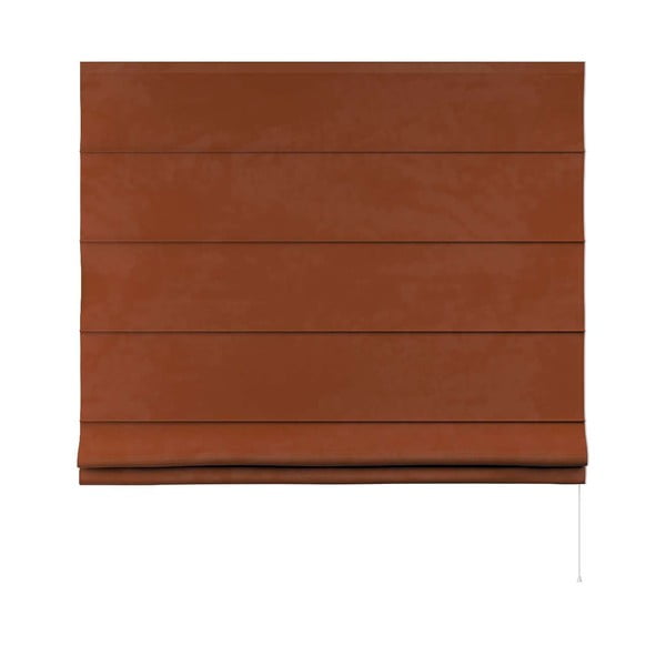 Oranžová římská roleta 170x100 cm Posh Velvet - Yellow Tipi-image-3