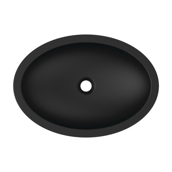 Matně černé keramické umyvadlo 60x42 cm Strada O – Ideal Standard-image-1