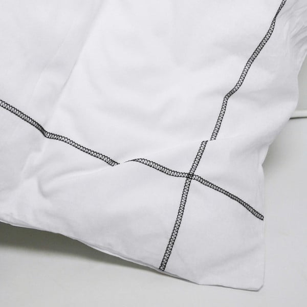 Bavlněný povlak na peřinu Happy Friday Basic Black, 200x200 cm-image-1