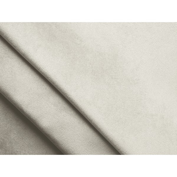 Krémová čalouněná dvoulůžková postel s roštem 140x200 cm Akela – Makamii-image-4