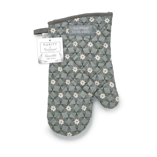 Šedá bavlněná kuchyňská rukavice Cooksmart ® Purity-image-2