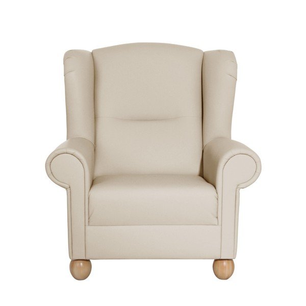 Béžové křeslo ušák Max Winzer Monarch Beige-image-3