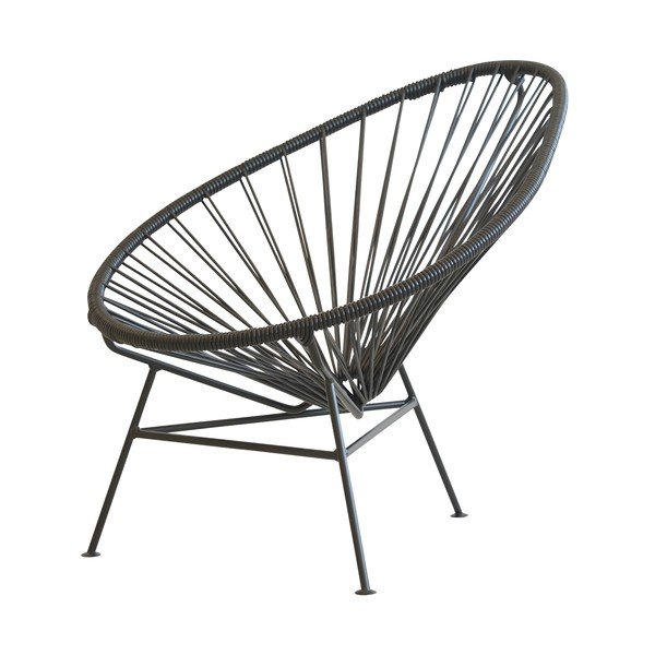 Dětské křeslo Acapulco Mini, černé