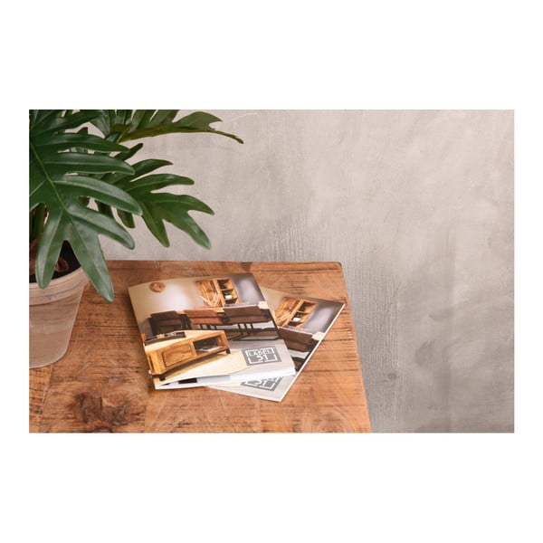 Černý konferenční stolek s deskou z mangového dřeva LABEL51 Box-image-1