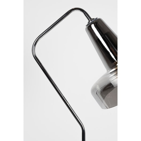 Šedá stojací lampa Anshin - White Label-image-3