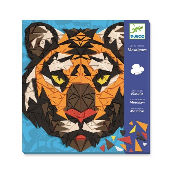 Set pro výrobu 2 mozaik Djeco ZOO-image-2