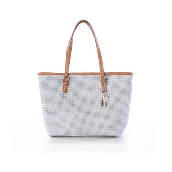 Kožená kabelka Suede White