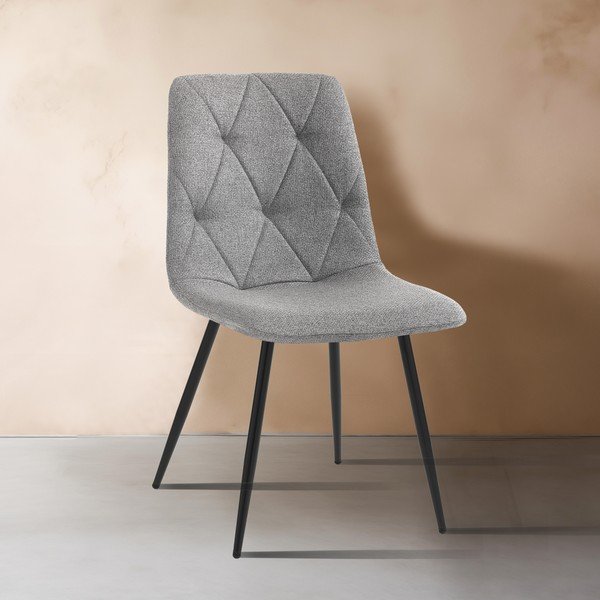 Šedé jídelní židle v sadě 2 ks Mesh – Tomasucci-image-1