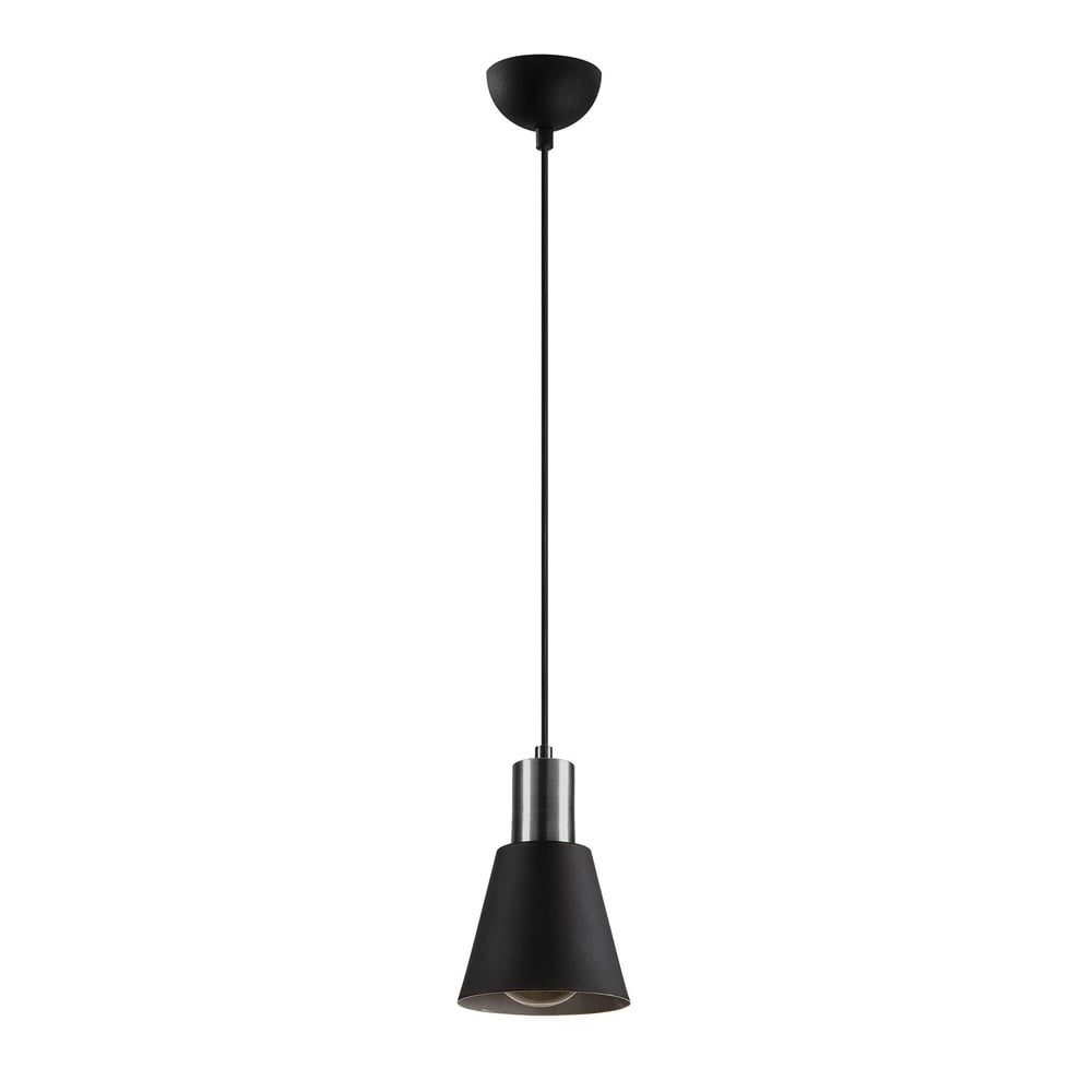 Černé závěsné svítidlo ø 14 cm Kem – Opviq lights