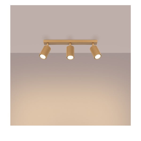 Bodové svítidlo ve zlaté barvě 6,5x45 cm Gleam – Sollux-image-2