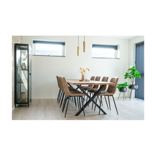 Jídelní stůl s deskou z dubového dřeva 95x240 cm Toulon – House Nordic-image-2