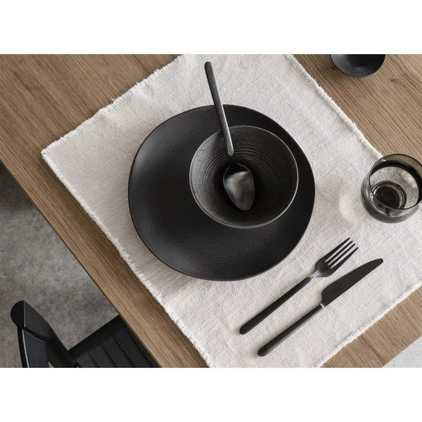 Tmavě hnědý keramický talíř ø 26 cm Kumi – Blomus-image-1