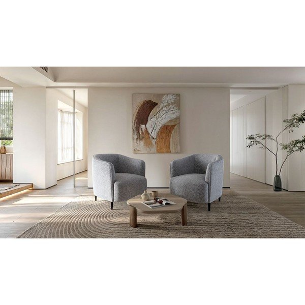 Světle šedé křeslo Galbe – Ghado-image-1