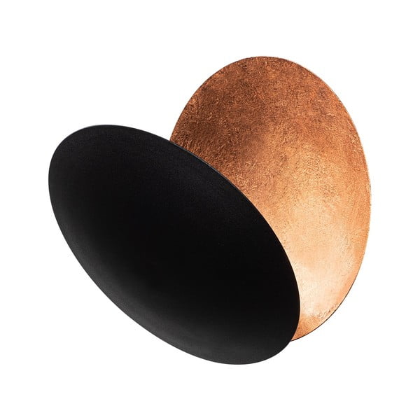 Černé/v měděné barvě LED nástěnné svítidlo ø 25 cm Yosma – Opviq lights-image-3