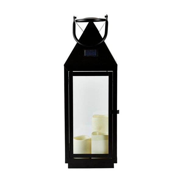 Lucerna s LED svíčkou a solárním panelem Villa Collection