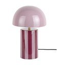 Fialová kovová stolní lampa (výška 34 cm) Rayado – Leitmotiv