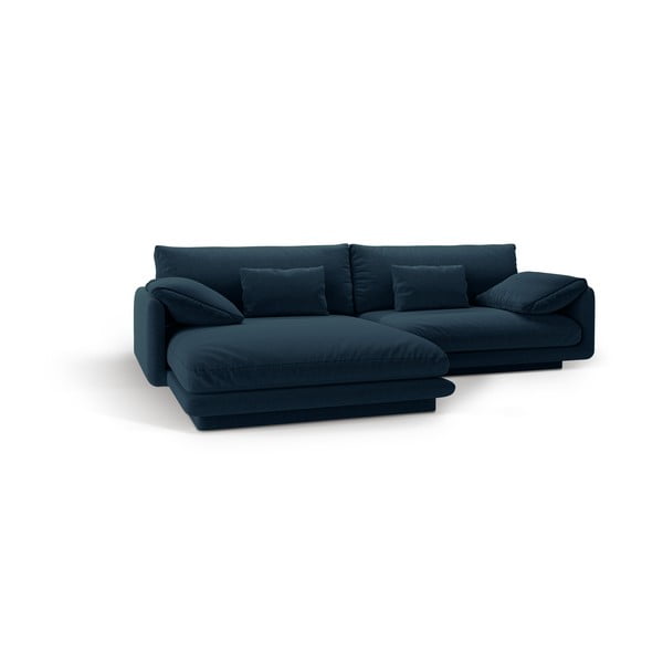 Tmavě modrá rohová pohovka (levý roh) Torino – Micadoni Home-image-2