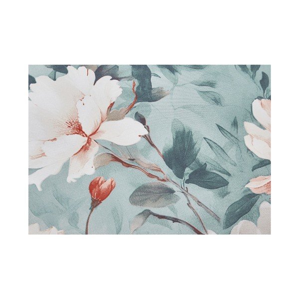 Tyrkysové 3dílné povlečení na jednolůžko z mikrosaténu 140x200 cm Selma – My House-image-2