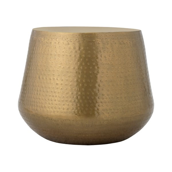 Kovový kulatý konferenční stolek ve zlaté barvě ø 50 cm Avola – Bloomingville-image-2