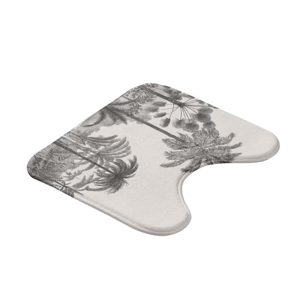 Černo-béžová WC koupelnová předložka 45x45 cm Cocoty – douceur d'intérieur-image-2