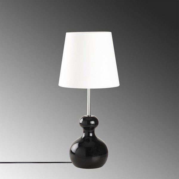 Dřevěná stolní lampa v černé barvě Opviq lights Mallina-image-3
