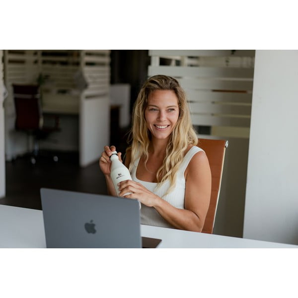 Krémová nerezová lahev 600 ml All Day Slim – Stanley-image-4