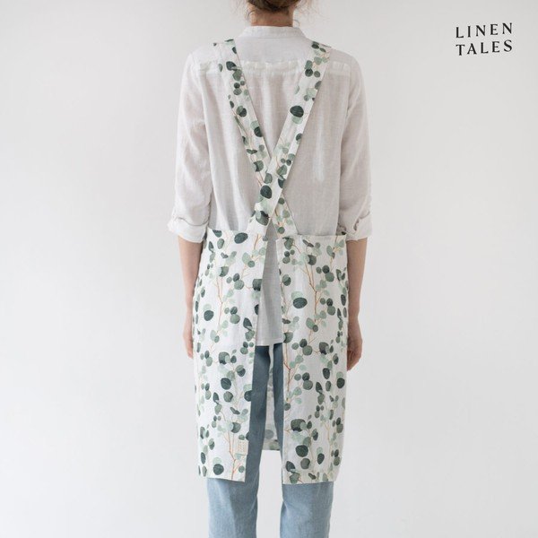 Lněná zástěra Crossback – Linen Tales-image-2