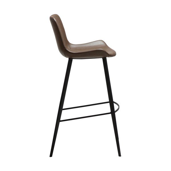 Hnědá barová židle (výška sedáku 74,5 cm) Hype – DAN-FORM Denmark-image-4