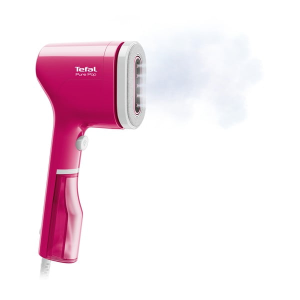 Růžový napařovač oděvů Pure POP DT2023F0 – Tefal