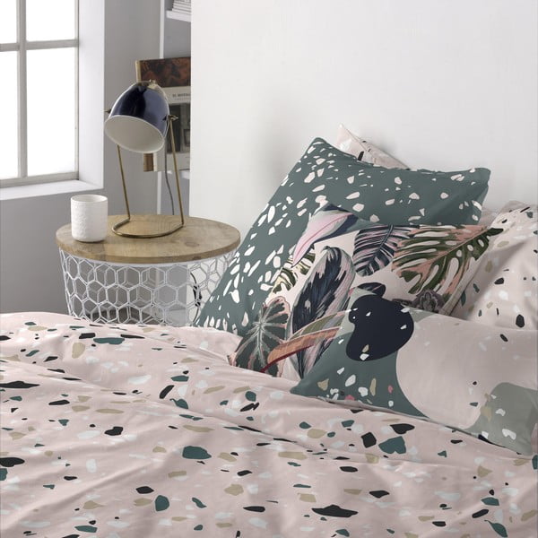 Bavlněný povlak na polštář Blanc Granite, 60 x 60 cm-image-1