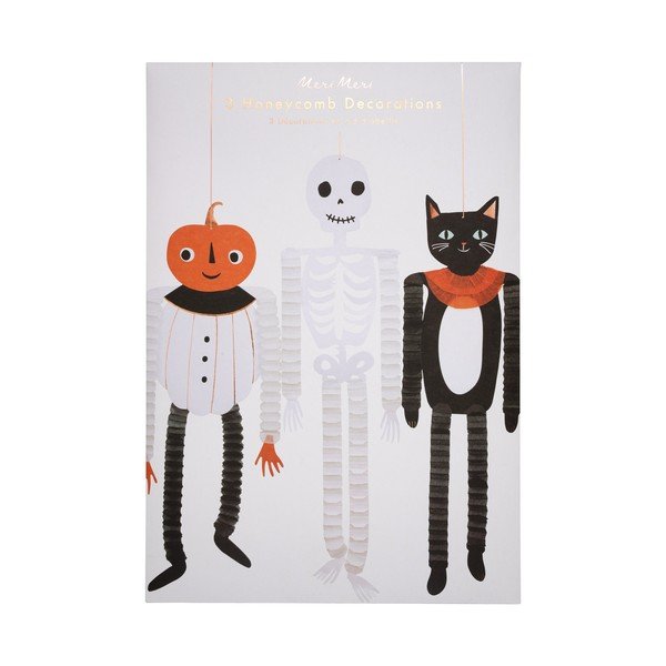 Haloweenské dekorace v sadě 3 ks Halloween – Meri Meri-image-2