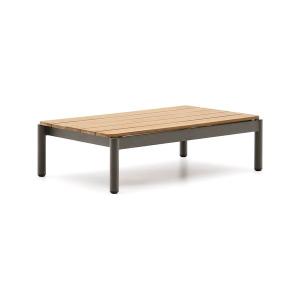 Zahradní konferenční stolek z teakového dřeva 57x91 cm Sorells – Kave Home
