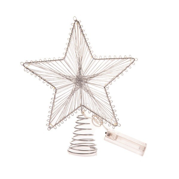 Světelná dekorace na baterky ve stříbrné barvě Startop – Dakls