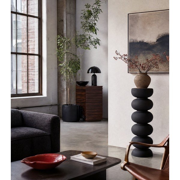 Kovový kulatý odkládací stolek ø 35 cm Kobodo – Light & Living-image-2