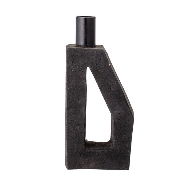 Černý terakotový svícen Bloomingville Kes, výška 20 cm-image-4