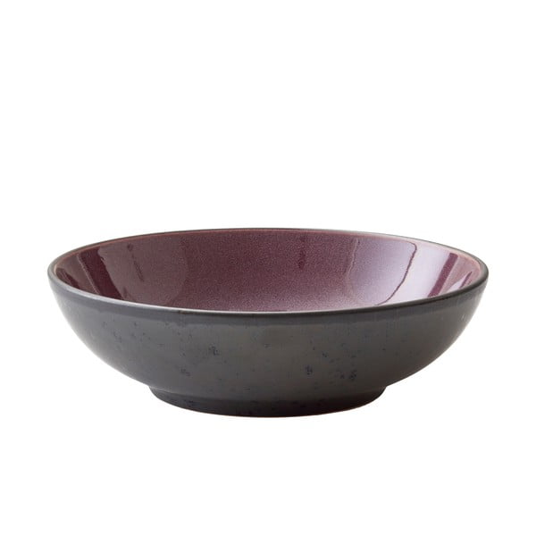 Černá/fialová miska z kameniny 1 l Gastro Black/Purple – Bitz