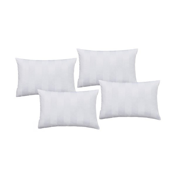 Saténové povlaky na polštáře v sadě 4 ks 75x50 cm So Soft Satin Stripe – Catherine Lansfield