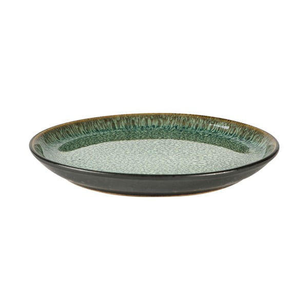 Zelený/černý dezertní  talíř z kameniny ø 17 cm Gastro Green/Black – Bitz-image-2