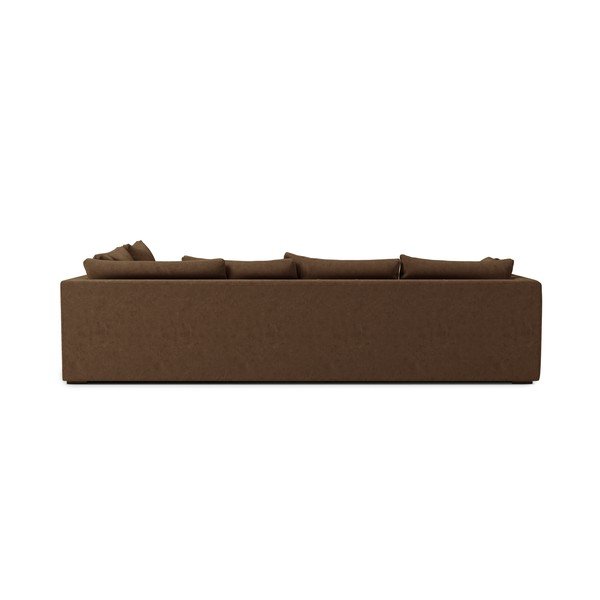 Hnědá rohová pohovka (pravý roh) Comfy – Scandic-image-2