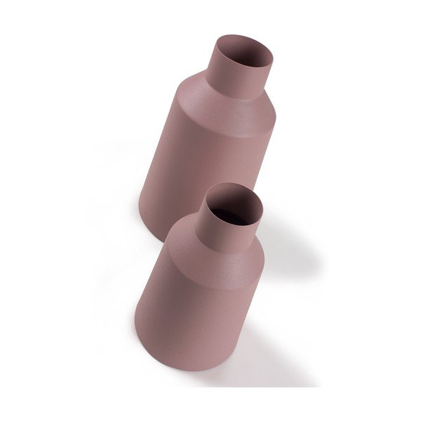 Sada 2 růžových váz La Forma Soco-image-2