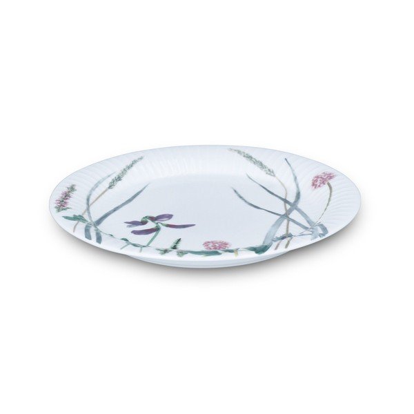Bílý dezertní  porcelánový talíř ø 22 cm Hammershøi Summer – Kähler Design-image-3